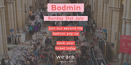 Bodmin Vintage Second Life Fashion Pop-Up-Bodmin tickets