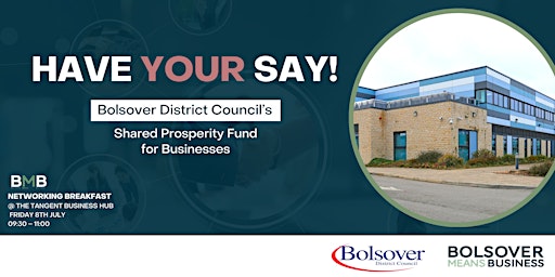 Bolsover District Council Shared Prosperity Fund for Businesses: Discussion