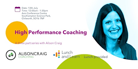 Lunch & Learn: High Performance Coaching tickets