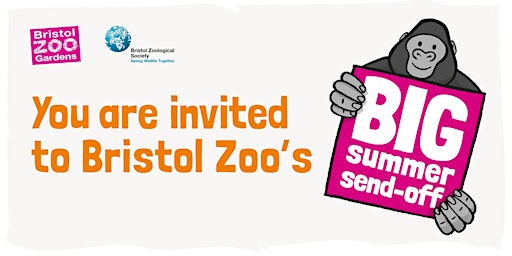 Win tickets to Bristol Zoo's BIG Summer Send Off VIP event