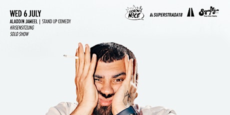 Stand Up Comedy Show - KRISENSITZUNG - Aladdin Jameel (+Afterparty im PRST) Tickets