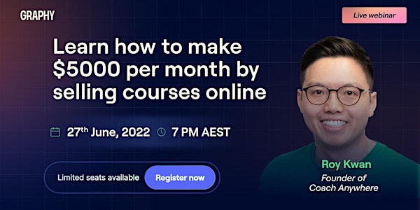Learn how to make $5000 per month by selling courses online