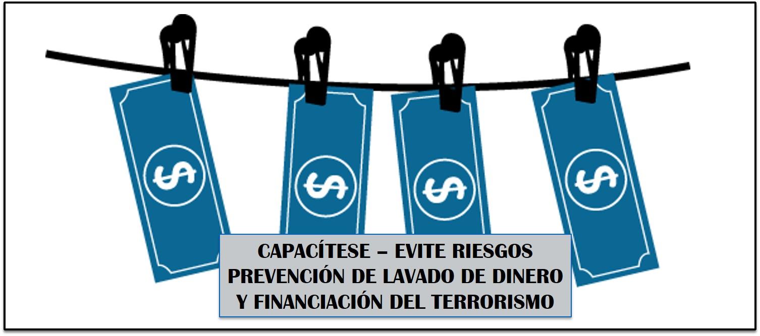 EVITE RIESGOS: Prevención de Lavado de Dinero y Financiación del Terrorismo