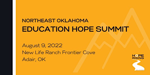 Education Hope Summit - Northeast Oklahoma