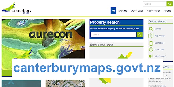 Canterbury Maps Roadshow - Christchurch City Council