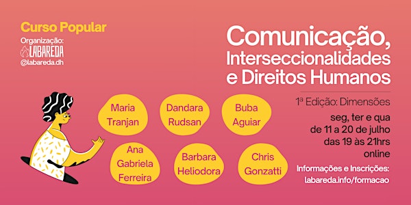 Curso "Comunicação, Interseccinalidades e Direitos Humanos"
