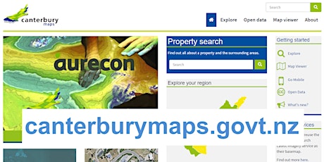Canterbury Maps Roadshow - Timaru District Council primary image