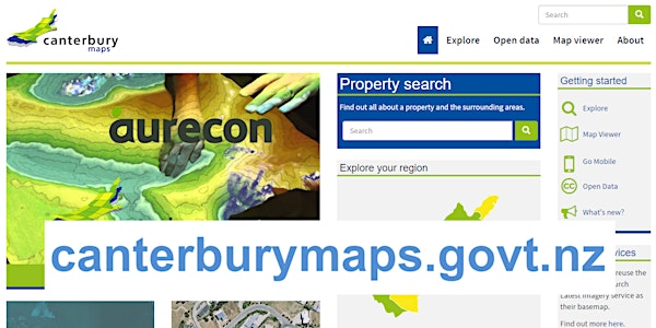 Canterbury Maps Roadshow - Timaru District Council