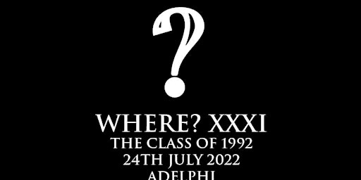 Where? XXXI. Class of 1992 . Then & Now