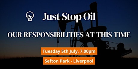 Our Responsibilities At This Time - Sefton Park - Liverpool tickets