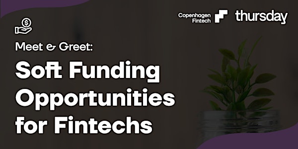 Soft Funding Opportunities for Fintechs