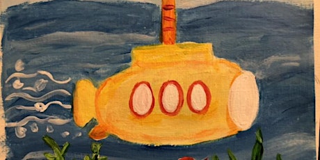 Summer Vacation Virtual  Paint Class for Kids tickets