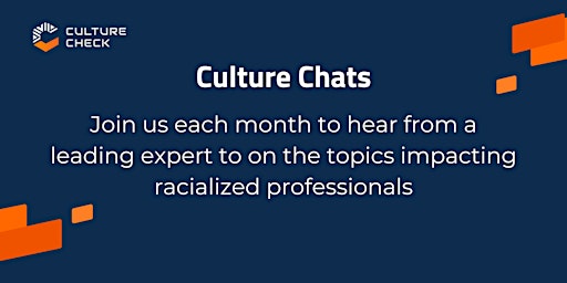 Culture Chats: Speaker Series  primärbild