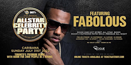 HOT 97 /BET ALL STAR CELEBRITY PARTY  FT FABOLOUS LIVE! tickets