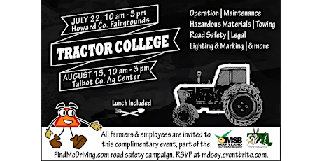 CANCELLED: Tractor College @ Howard County Fairgrounds