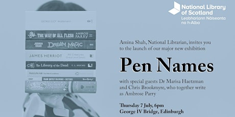Exhibition Night: A Preview of Pen Names tickets