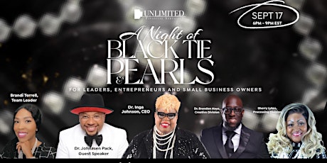 A NIGHT OF BLACK TIE & PEARLS: LEADERS, ENTREPRENEURS AND SMALL BUSINESS tickets
