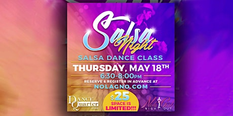Learn to Dance Salsa with Nola Girls Night Out!! primary image