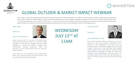 Global Outlook and Market Impact Webinar entradas