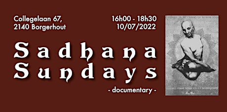 Sadhana Sundays (edition IV) billets