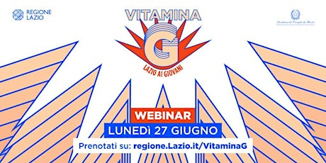 Webinar VitaminaG/27 giugno biglietti