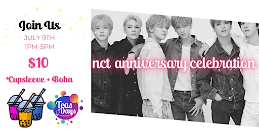NCT Cupsleeve Anniversary Celebration