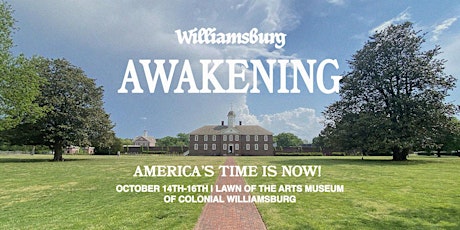 Williamsburg Awakening City Event tickets