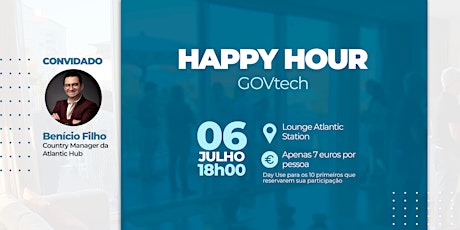 Happy Hour presencial no Atlantic Station bilhetes