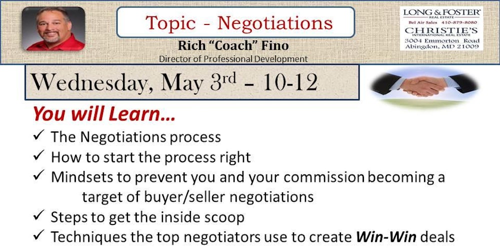the negotiation process the negotiation process