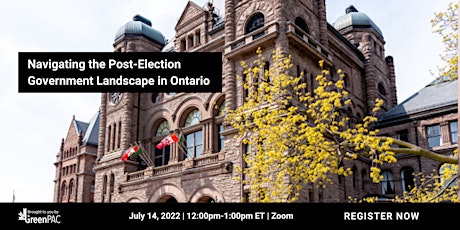Navigating the Post-Election Government Landscape in Ontario tickets