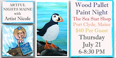 Puffin Paint Party