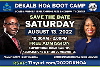 2022 DeKalb County HOA Boot Camp