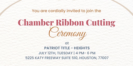Chamber Ribbon Cutting Ceremony