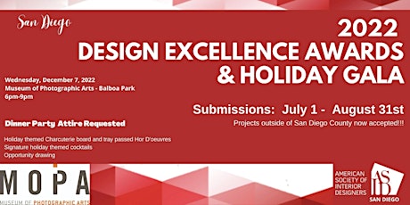 Design Excellence Awards and Holiday Gala tickets