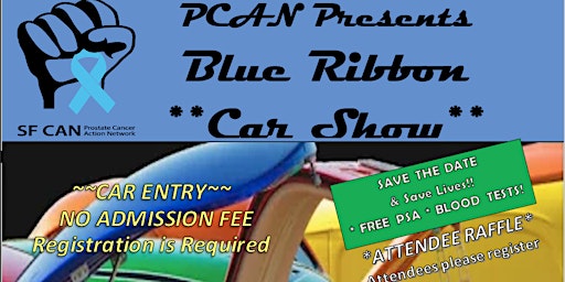 PCAN Presents: The Blue Ribbon Car Show
