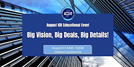 ICR August Educational Event tickets