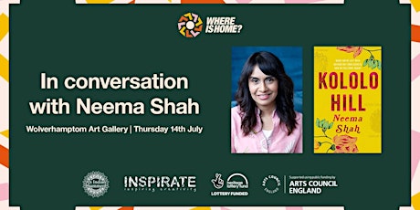 Where Is Home? In Conversation with Neema Shah at Wolverhampton Art Gallery tickets
