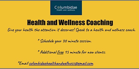 Prioritize Your Wellness! Speak to a Health and Wellness Coach. tickets