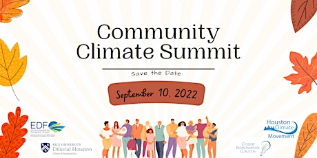 Houston Community Climate Summit tickets