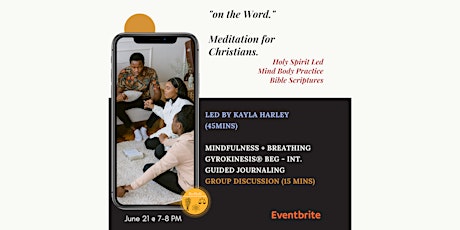 "On The Word" | Mindfulness for Christians tickets