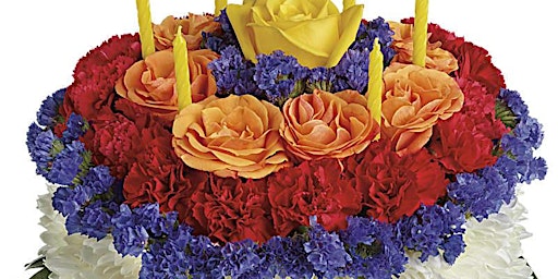 Floral Workshop- Birthday Wishes Flower Cake