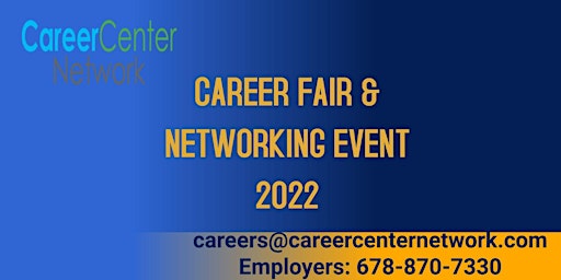 CAREER FAIR AND NETWORKING EVENT