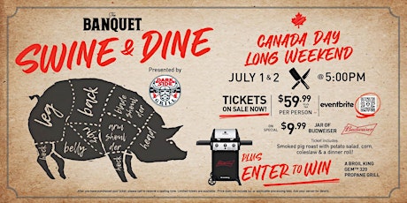 Swine & Dine presented by Darkside of the Grill | Fort McMurray tickets