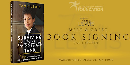 Book Signing Meet & Greet with Tamu Lewis