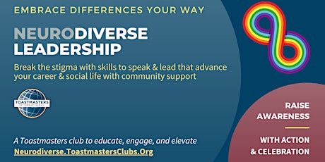 Neurodiverse Leadership Support Group Toastmasters tickets