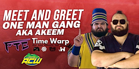 One Man Gang Meet and Greet at Time Warp