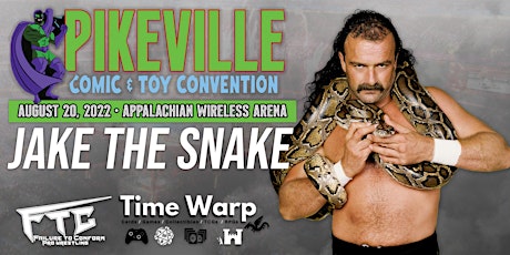 Jake 'The Snake' Roberts Meet & Greet at Pikeville Comic Con