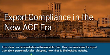 Export Compliance in the New ACE Era primary image