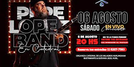 ¡Pepe López Band en concierto! entradas