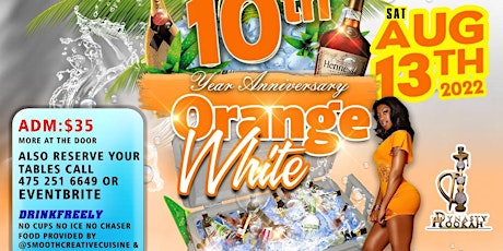 10th ANNIVERSARY ORANGE & WHITE IGLOO EDITON tickets